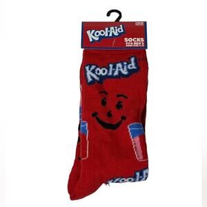 Kool-Aid Red Novelty Crew Socks